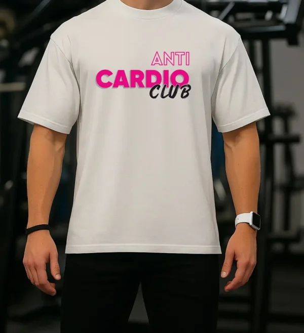 Anti Cardio Club Oversized Tshirt