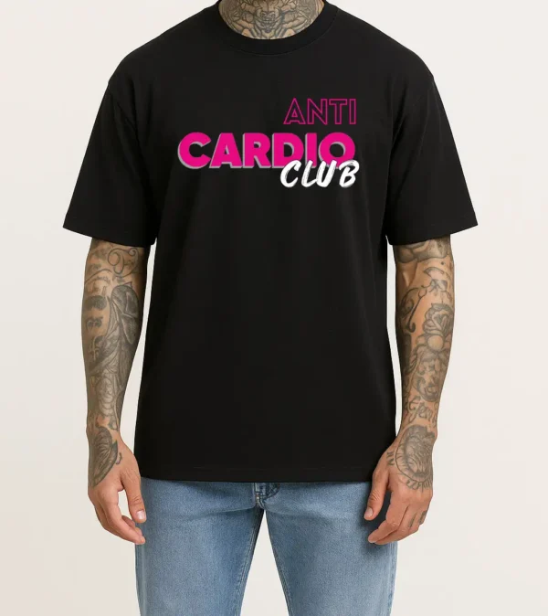 Anti Cardio Club Oversized Tshirt